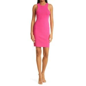 Mother of All Hot Pink Dazy Bodycon Knit Dress